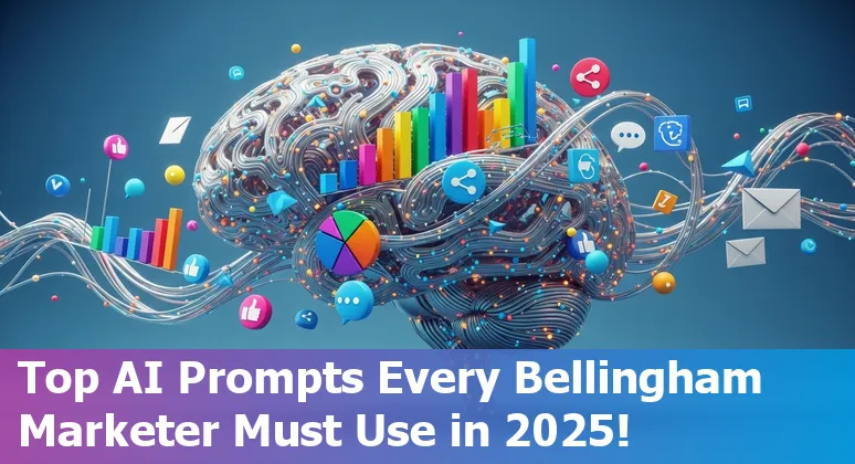 Marketing professional using AI tools for digital strategy in Bellingham office