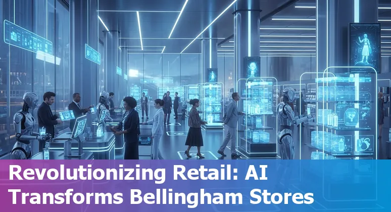 Retail store in Bellingham, Washington utilizing AI technology for inventory management and customer assistance