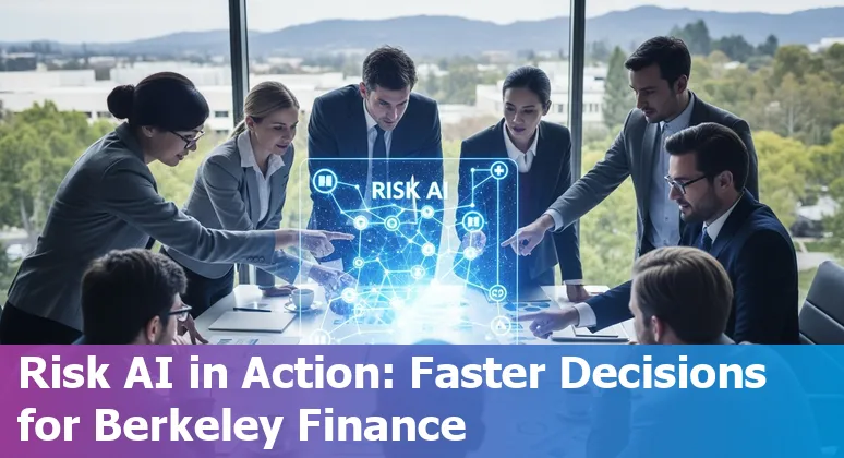AI-powered financial services dashboard helping Berkeley, California banks cut costs and improve efficiency