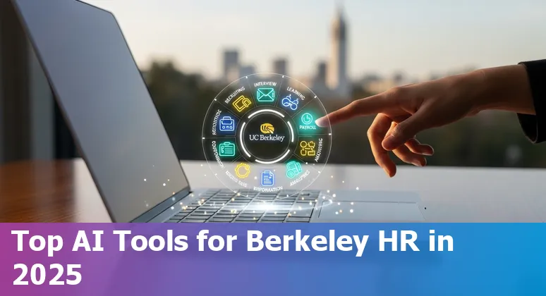 Collage of AI tools logos for HR: Paradox, Eightfold, Leena AI, HireVue, Lattice, Degreed, ChartHop, Payscale, Lyra Health, Talla.