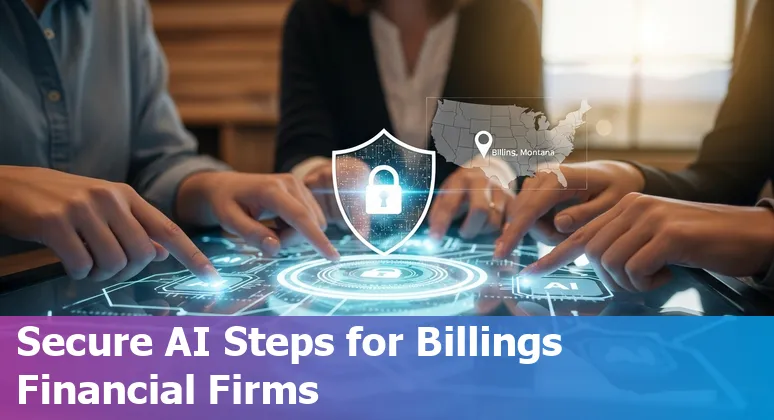 Billings, Montana financial services team reviewing AI roadmap and local resources image