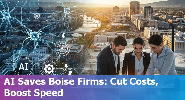 Boise, Idaho financial services team discussing AI cost savings and efficiency improvements in Idaho, US