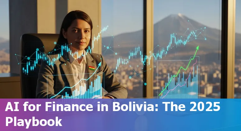 Finance professional using AI and dashboards in Bolivia, 2025