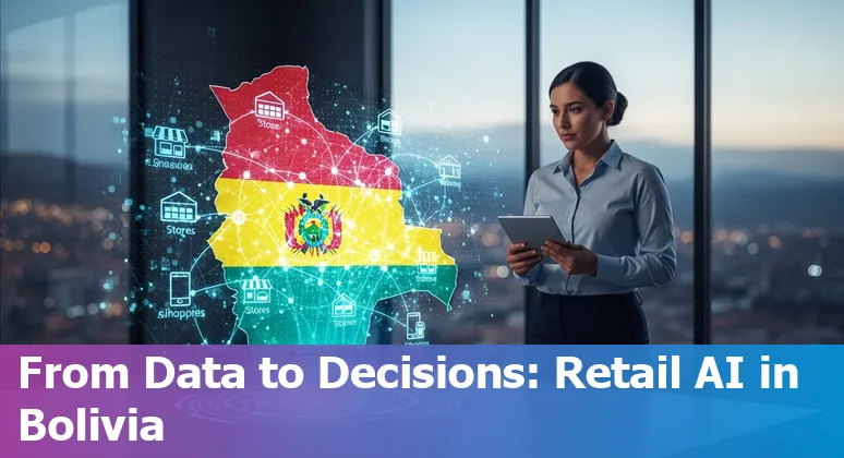 Bolivia retail team planning AI strategy in 2025, map and dashboards