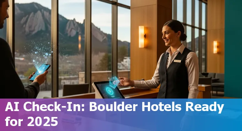 Boulder, Colorado hotel concierge using AI dashboard to personalize guest experiences in 2025