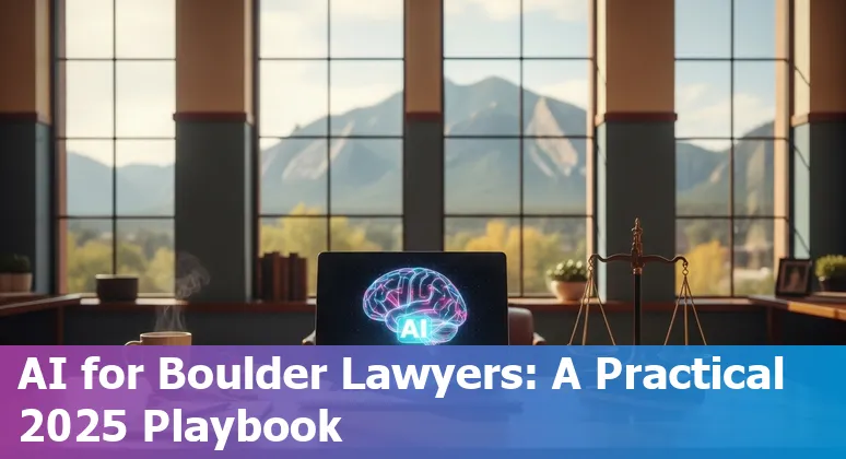 Boulder, Colorado legal professionals discussing AI adoption, CAIA compliance, and ethics in 2025