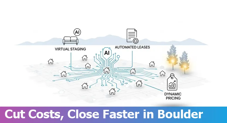 AI-powered virtual staging and analytics for Boulder, Colorado real estate listings in Colorado, US