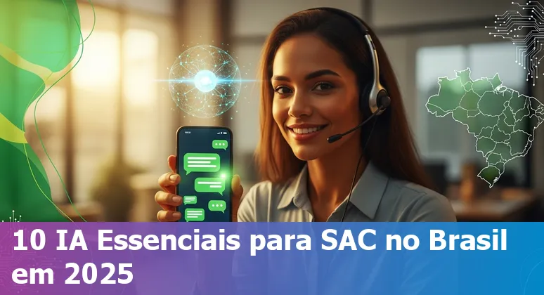 Collage of logos (Zenvia, Take Blip, Aivo, Rasa, Dialogflow, Amazon Connect, Salesforce, Zendesk, DeepL, OpenAI) for customer service AI in Brazil 2025