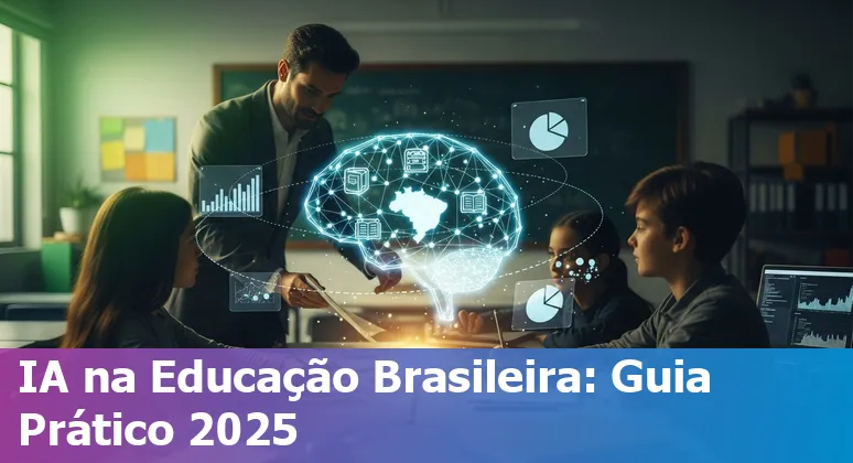 Teachers and students using AI tools in a Brazilian classroom, Brazil 2025