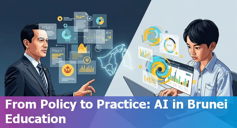 Students and educators using AI tools at Universiti Brunei Darussalam classrooms, Brunei Darussalam, 2025