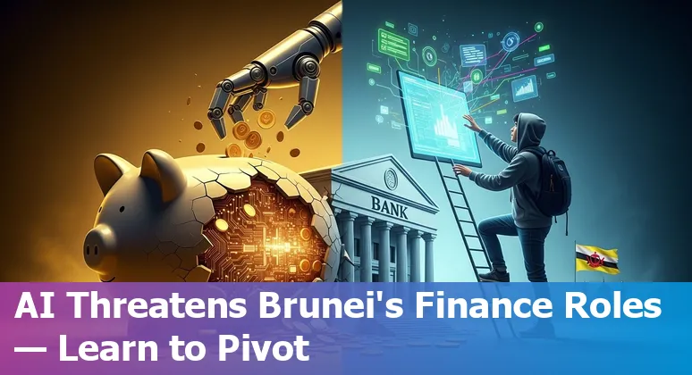 Brunei financial services professionals learning AI tools and reskilling for automation