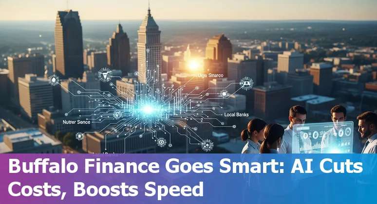 Financial services team in Buffalo, New York using AI dashboards to cut costs and improve efficiency