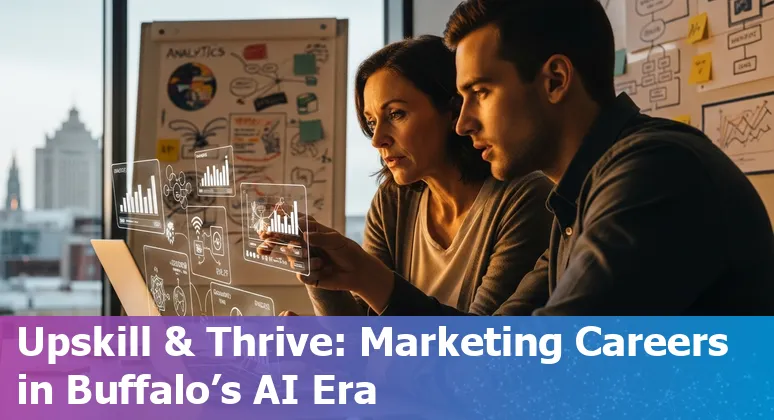Buffalo, New York marketing team using AI tools in 2025 — local Buffalo, NY workplace scene