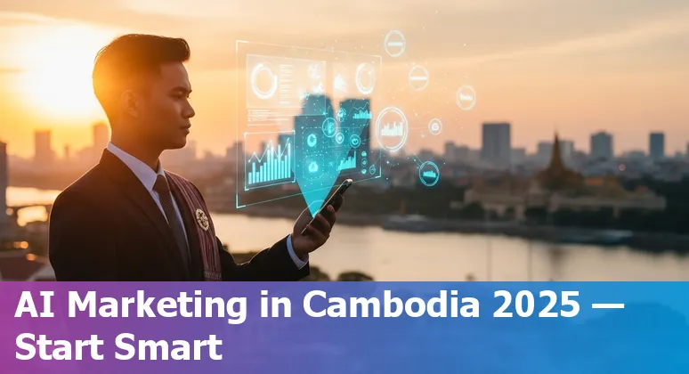 Marketing professional using AI tools in Phnom Penh, Cambodia — 2025 guide