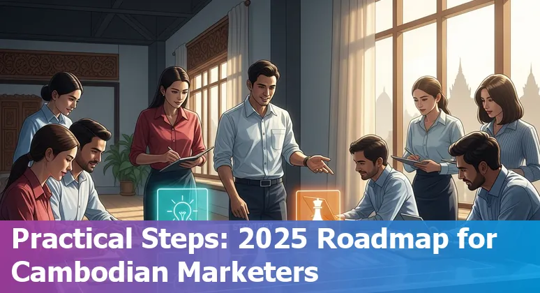 Cambodia marketing team in Phnom Penh using AI tools in 2025