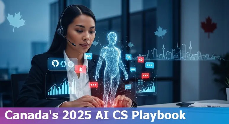 Customer service professional using AI in Canada in 2025 — policy, tools and best practices
