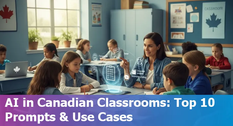 Students and educators using AI tools like Khanmigo, Gradescope and Kahoot! in Canadian classrooms
