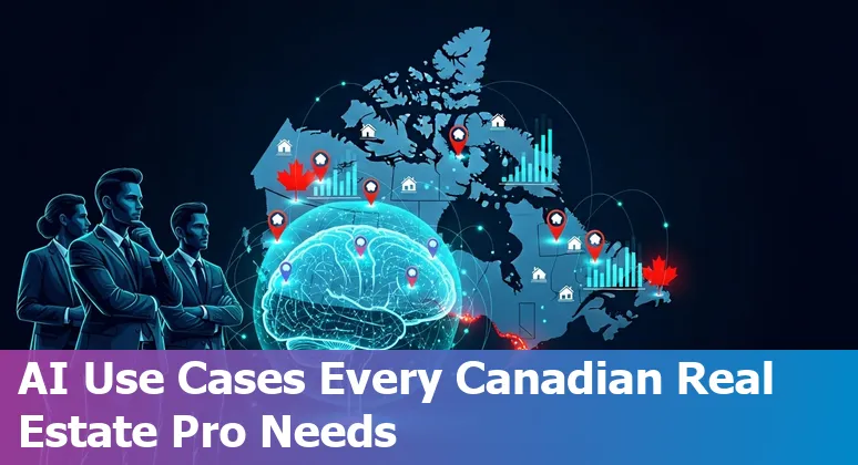 Agent using AI tools to generate a property listing and market analysis in Canada