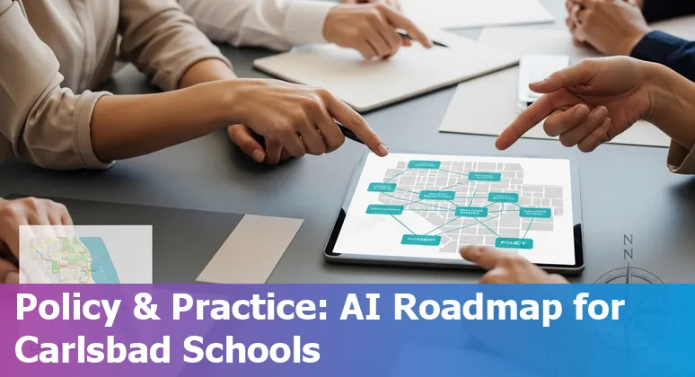 Teachers and students using AI tools in a Carlsbad, California classroom in 2025