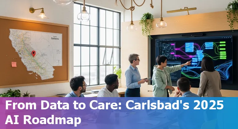 Medical AI team meeting in Carlsbad, California hospital — healthcare AI in Carlsbad, California 2025