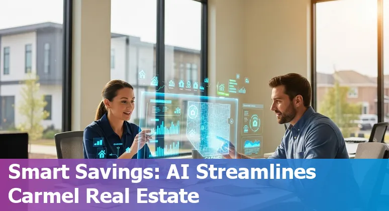 Real estate agents using AI tools to manage properties in Carmel, Indiana, US