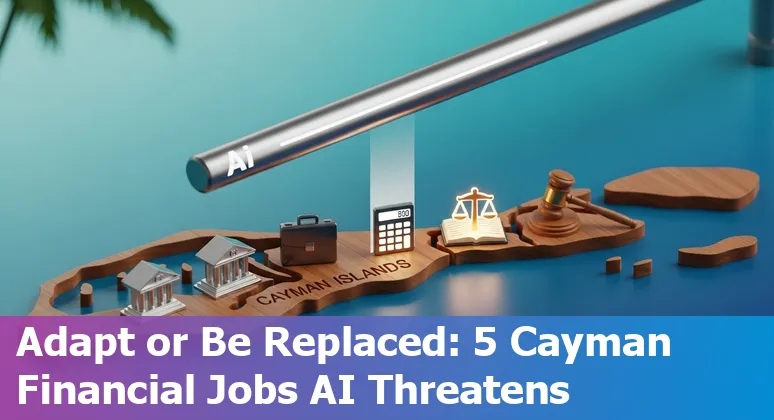 Cayman Islands financial professionals working with AI tools and fund documents on screens