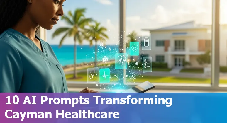 AI healthcare use cases for the Cayman Islands showing telehealth, wearables, imaging AI, and capacity planning