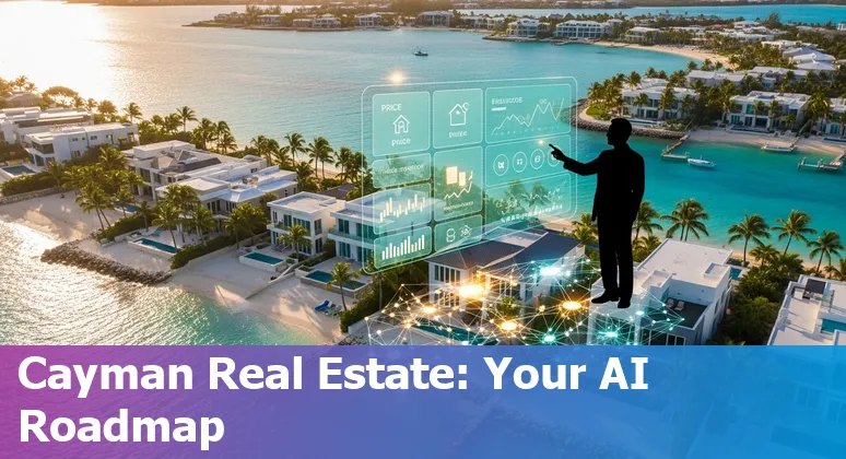 AI-driven real estate technology and skyline in the Cayman Islands, 2025