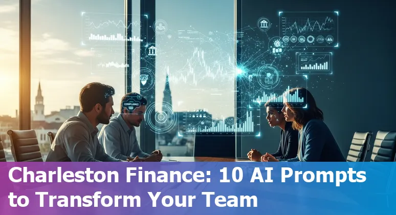 Charleston financial professionals using AI tools: dashboards, pitch decks, and compliance governance.