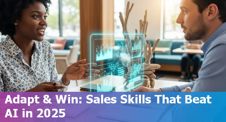 Charleston, South Carolina sales team using AI tools on laptop — human + AI collaboration in 2025
