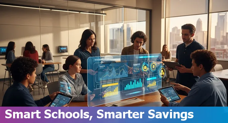 Education company staff using an AI tutor dashboard in Charlotte, North Carolina to cut costs and improve efficiency