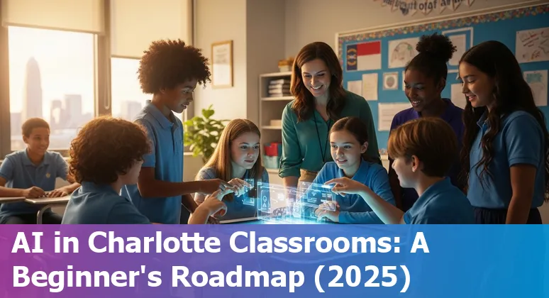 Educators using AI tools at UNC Charlotte campus in Charlotte, North Carolina in 2025
