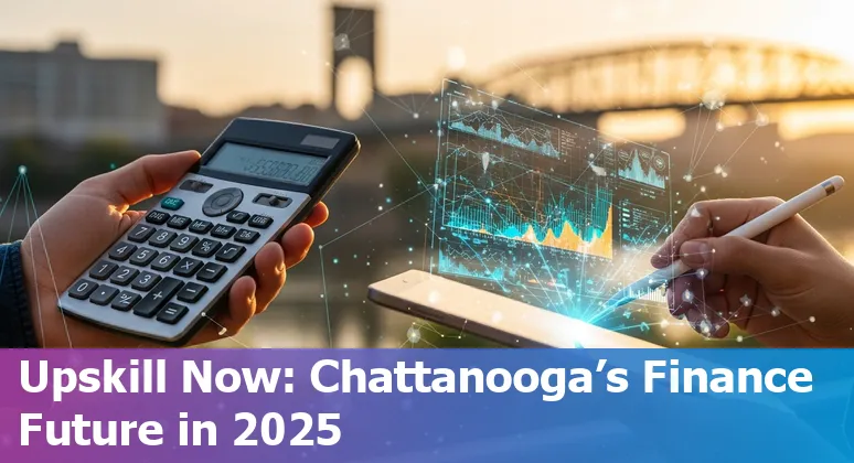Finance professionals using AI tools in Chattanooga, Tennessee office — upskilling and adapting in 2025