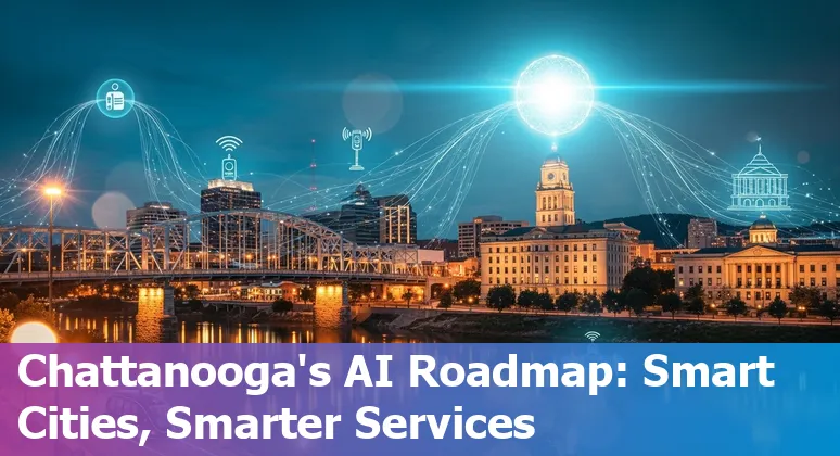 City of Chattanooga, Tennessee smart crosswalk and AI research teams collaborating in 2025