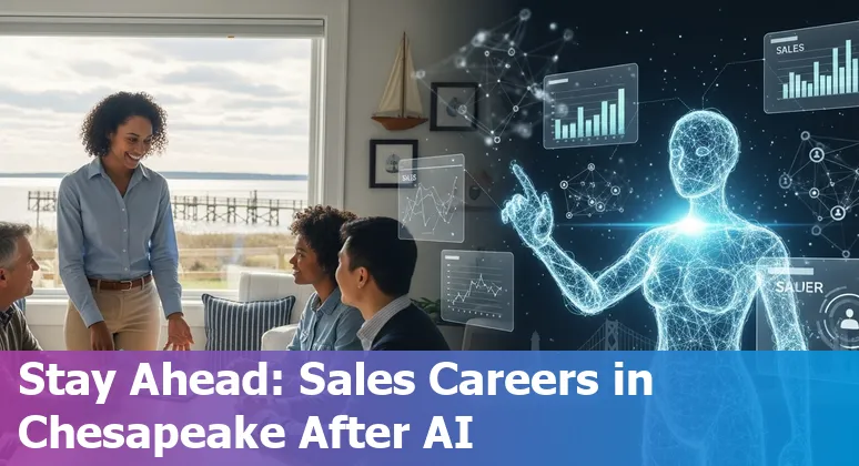 Sales rep using AI tools in Chesapeake, Virginia office — AI-assisted selling in Chesapeake, VA 2025