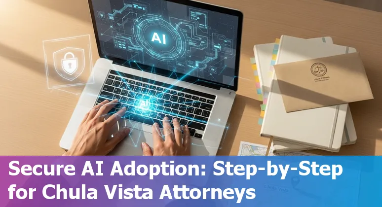 Chula Vista, California lawyer using AI tools on a laptop in 2025
