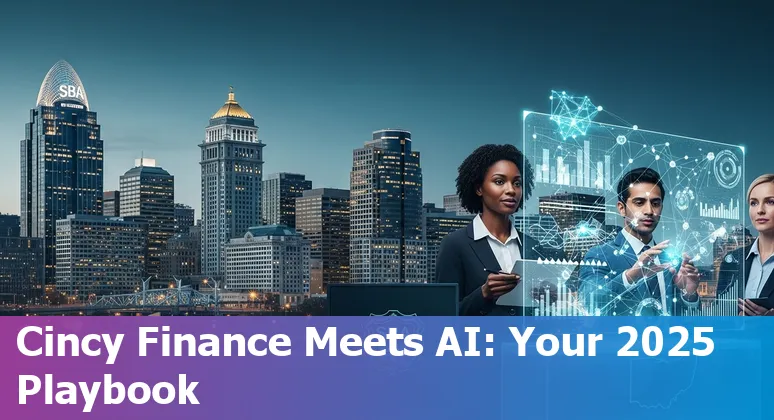 Cincinnati, Ohio financial services team reviewing AI roadmap and vendor options in 2025