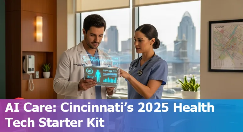 Healthcare AI in Cincinnati, Ohio 2025: clinicians, University of Cincinnati, and AI tools in a hospital setting