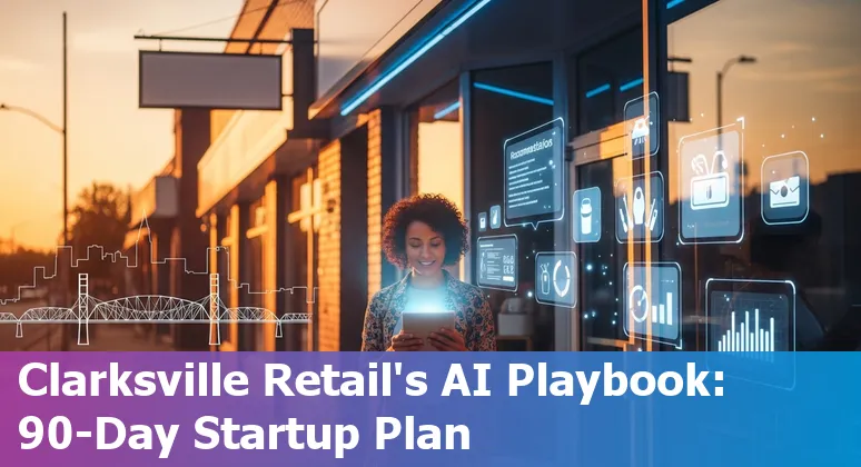 Retail AI planning and training session for Clarksville, Tennessee retailers in 2025