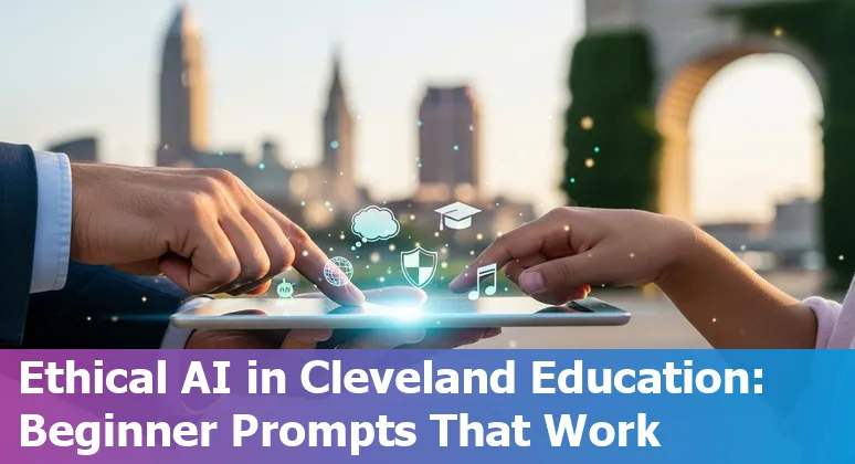 Cleveland educators using AI tools: Case Western Reserve University hub, school classrooms, and community learning centers