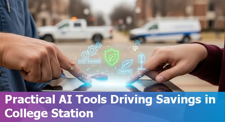 College Station, Texas government and Texas A&M using AI to cut costs and improve efficiency