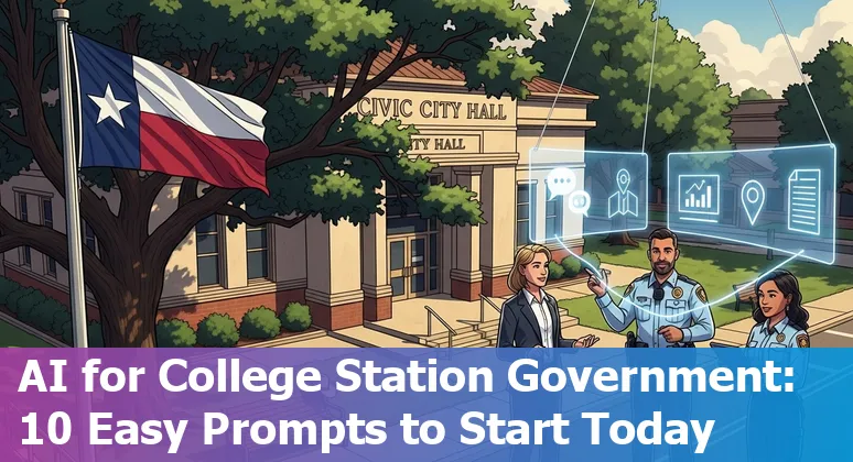 City hall staff using AI tools to improve public services in College Station, Texas