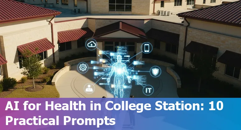 Healthcare AI use cases and tools for College Station clinics and Texas A&M Health