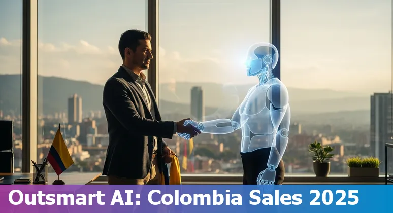 Colombian sales team using AI tools and WhatsApp integrations in an office in Colombia