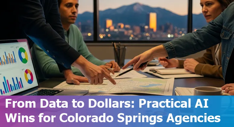 AI-powered municipal services in Colorado Springs, Colorado, US — drones, recycling robots, and utilities asset management.