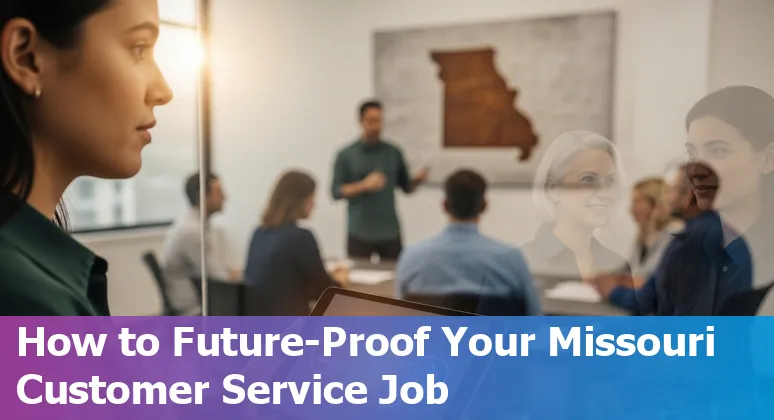 Customer service agent using AI tools in Missouri, US office—Will AI replace jobs? 2025 guidance for Missouri, US