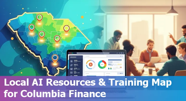 Finance professional using AI tools in an office in Columbia, South Carolina, USA — 2025 guide
