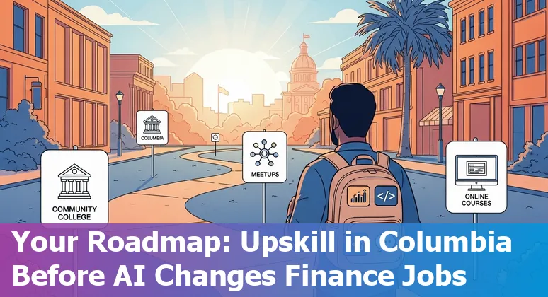 Columbia, South Carolina finance professionals learning AI skills in 2025 - laptop training near Flinn Hall, Columbia, SC
