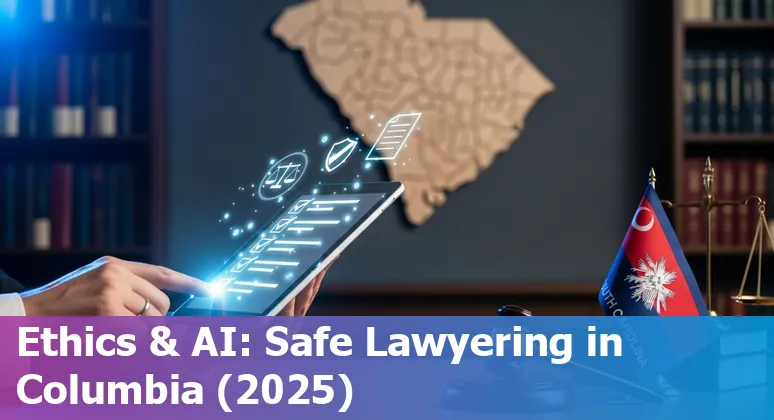 Columbia, South Carolina lawyer using AI-powered legal research tools in 2025