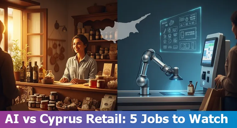 Retail checkout, self‑service kiosk and warehouse automation in a Cyprus store setting